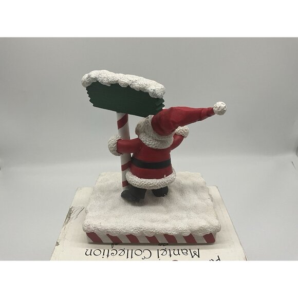 Annalee Mantel Collection Vintage Santa Stocking Holder in Original Box - Picture 12 of 14